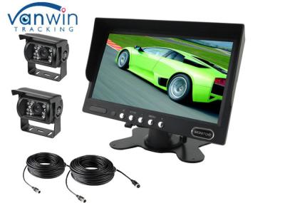 monitor da câmera do reverso da montagem do suporte 7inch com logotipo personalizado
