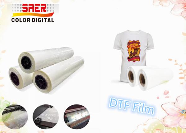 Matérias têxteis/filme térmico do ANIMAL DE ESTIMAÇÃO transferência das telas para a impressora de DTF 60cm