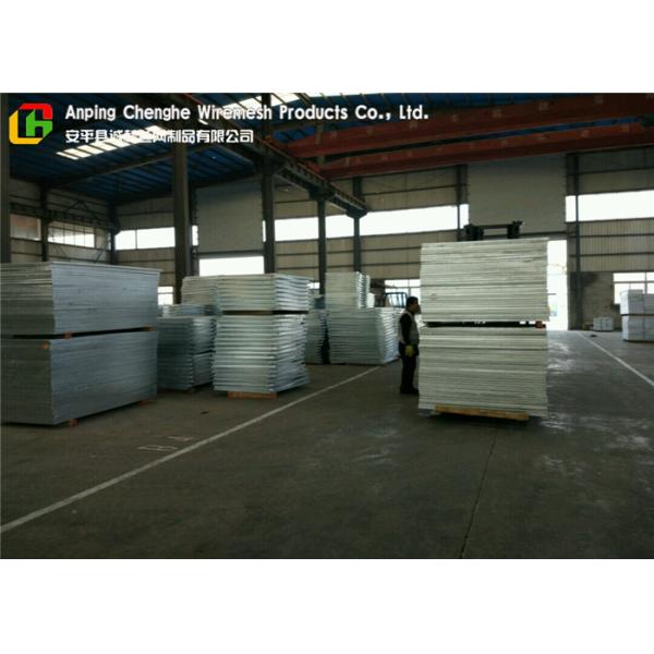 Flat Bar Galvanised Heavy Duty Steel Grating Manul Welding For Airports