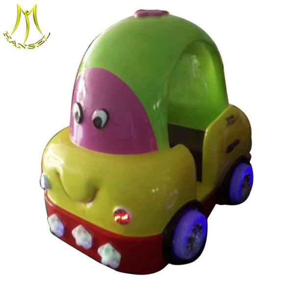 Hansel  2018 factory selling fiber glass kiddie rides coin fiber glass car rides