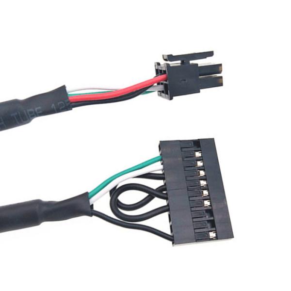 Micro Fit 6w 43025-0600 To Harwin 10w M20-1061000 0.35mm2 22awg 2424 Cable Harness