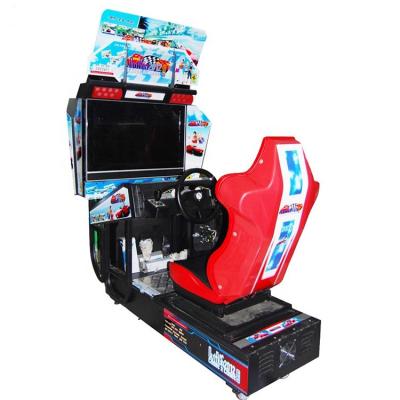 32 Inch Screen Racing Car Game Machine Coin Operation Bright Color