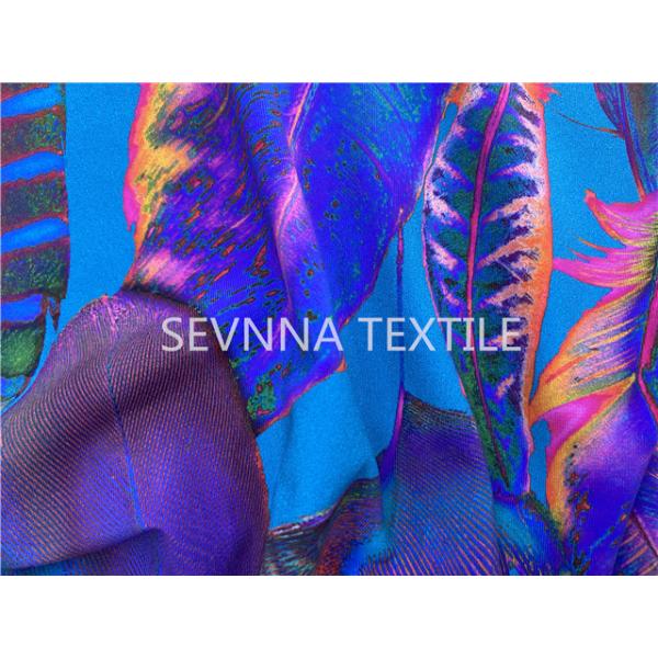 眩ますことは光沢があるパターンを印刷して水着の生地の堅い適合をリサイクルした