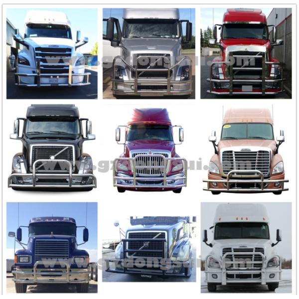 Factory Supply Semi Truck Bumper Deer Guard For  Vnl Freightliner Cascadia 2004-2014