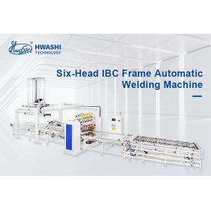 CNC Servo IBC Frame Welding Center with 0.01mm Positioning Accuracy 150 Weld Points/Min and 70-90 Frames Per Shift