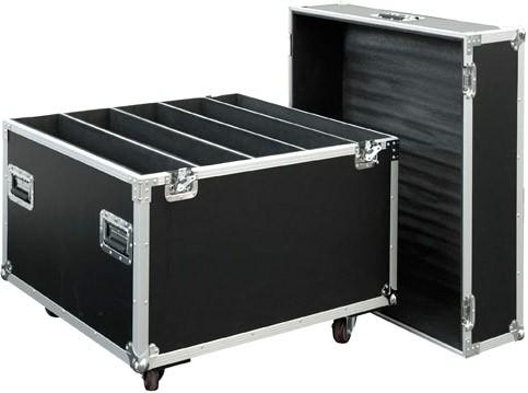 Black Wooden Standard Rack Flight Case / 16U Flight Case / Storage Case