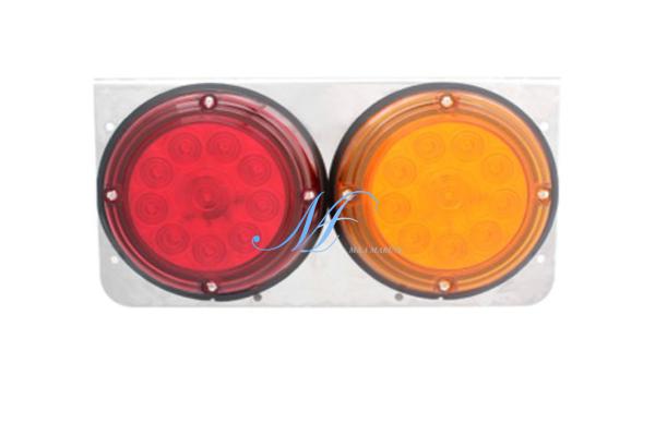 5002 trailer atv caravan truck car led light stainless steel plate