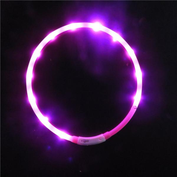 LED necklace for dog, LED pet products