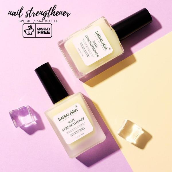 Obtenez des ongles forts et résistants avec notre durcisseur pour ongles certifié MSDS, traitement au gel d'acier
