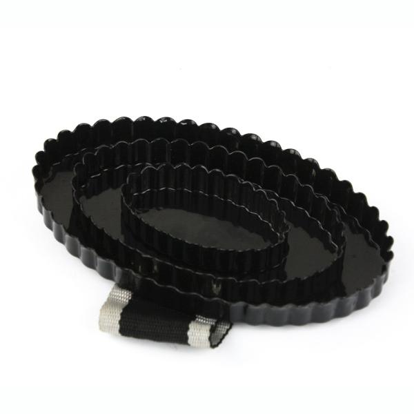 Тело массажа инструментов 16.5*10км лошади металла холя с лентой черной ткани