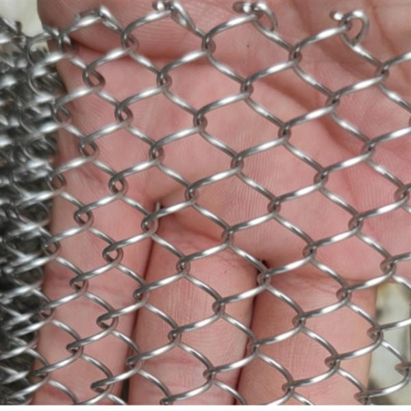Fashion 316 Stainless Steel Decorative Wire Mesh For Restaurant Or Hotel Curtain New Design