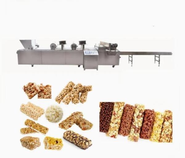 Máquina automática del fabricante de la barra de Granola del chocolate de la comida de la avena del acero inoxidable