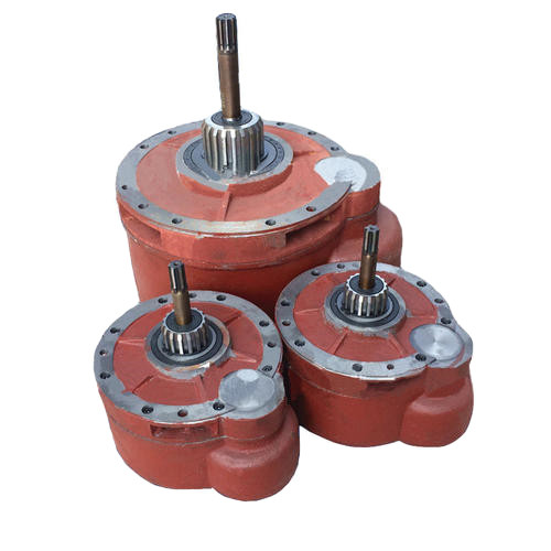 3 Shafts Trough Conveyor Motor Gearbox Hard Tooth Surface Cylindrical Gearbox