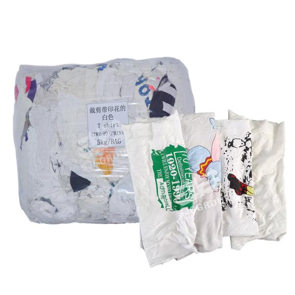 Reciclando o pano de limpeza da máquina 20kg/Bale do t-shirt 55cm