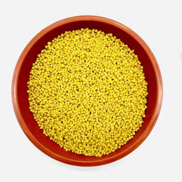 Jaune granulaire 18 46 0 engrais Dap CAS 7783-28-0 Couleur personnalisée