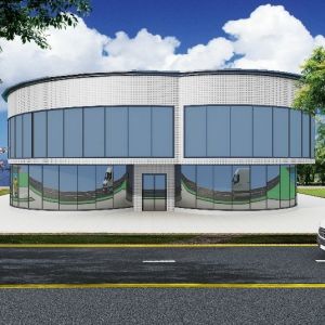 Edificios de almacenes de acero reciclable