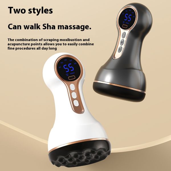 New Handheld Full Body Massager Vibration Heating Therapy Targeted Relief for Abdominal Multi-Region Discomfort