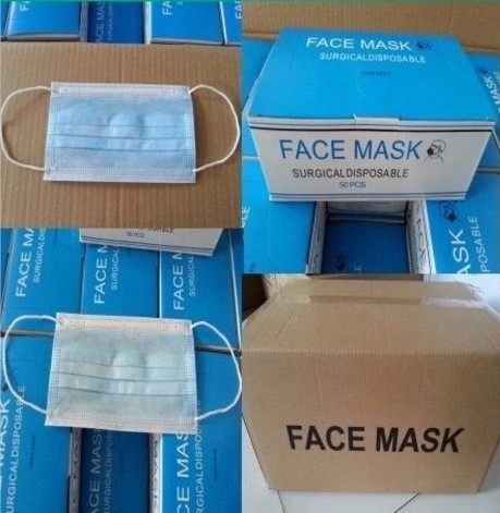 Absorbent Cotton Security Face Mask Non Medical Disposable Protective Masks