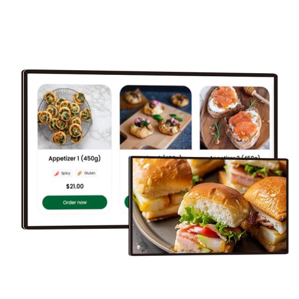 Android OS 4K Resolution Touch Screen Digital Signage LCD Display for Schools and Retail