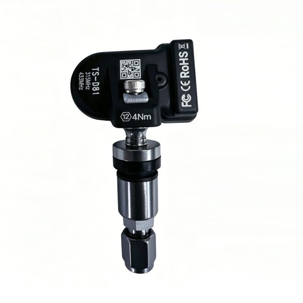Tire Pressure Monitor System Gray Gun Metal Valve Stem Universal Tpms Sensor