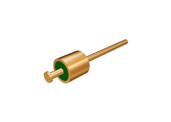 Nail Head Glass To Metal Seal Hermetic Connectors DC Feedthroughs 0.5mm Pin