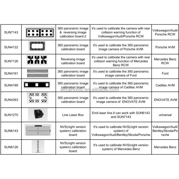 Sistema de calibración ADAS de luz solar estable y fácil de usar para una calibración fácil del automóvil