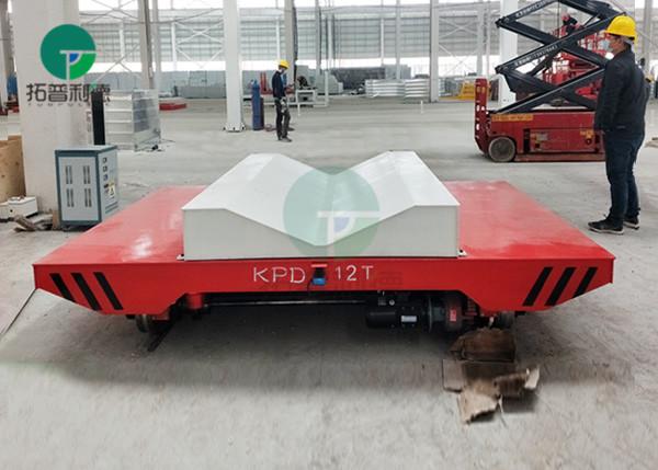 V-block battery operated steel coil trailers