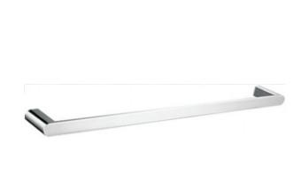 Single towel rail&bar85108-Square &Brass+SS304&Chrome color & Bathroom Accessory&fittings&Sanitary Hardware