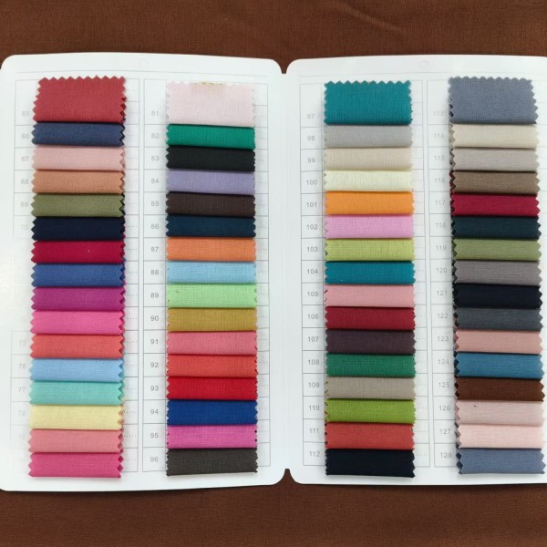 70% Cotton 20% Polyester 10% Linen Blend Fabric 145gsm – High Wrinkle Resistance for Lightweight Comfort