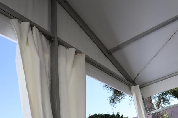 Versatile Industrial Storage Tent With Customizable Length Options Modular Design