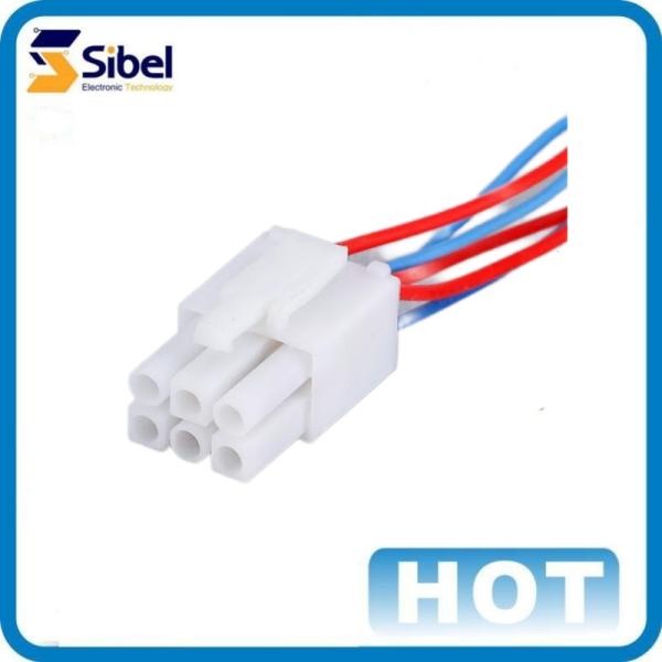 4 Pin 6 Pin OEM Wire Harness Automotive Assembly Stereo Power Plug Harness Electric Car Audio with cable connector