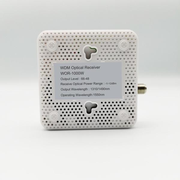 1 Port RF AGC Wdm FTTH F601C CATV Mini Optical Receiver Node Converter
