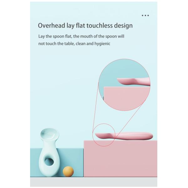 41g Non Toxic Silicone Infant Spoon Feeder Baby Milk Feeding Spoon Soft Tip Spoons