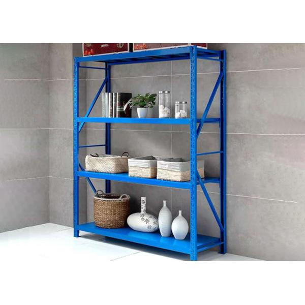 Medium Duty 1.0mm 4 Tier Metal Shelves For Office Supplies