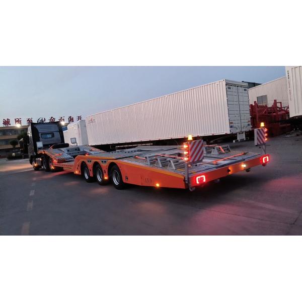 Enhanced Features Durable 3 Axle Car Trailer for Easy Handling 24hour Online Service