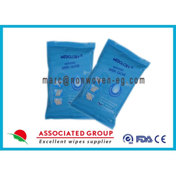 Shampoo Body Wet Wash Glove No Rinse Pre Moistened Paraben Free