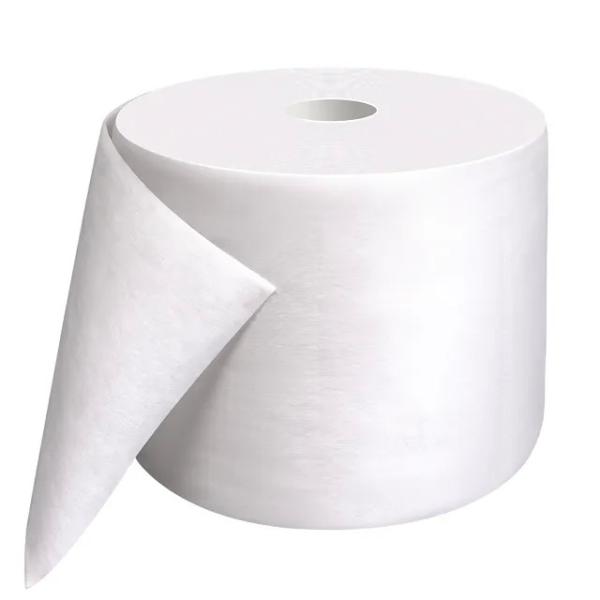 Tissu industriel ISO blanc pour travaux lourds polyvalent 33-125 gm