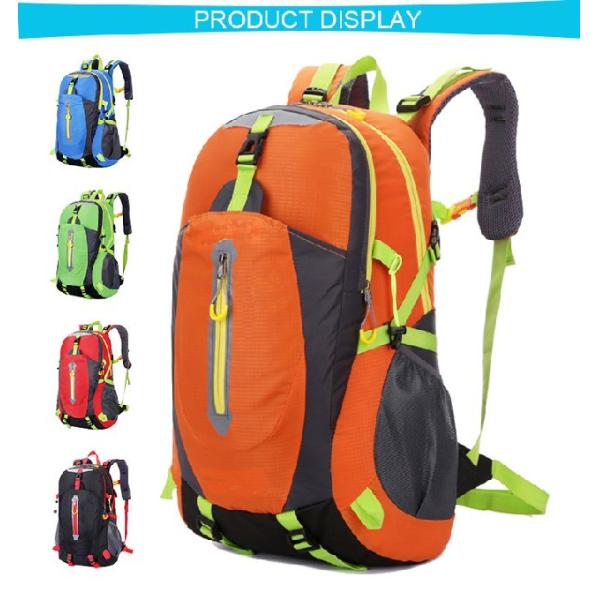 Adjustable Shoulder Strap Custom Hiking Backpacks / Sports Bag Backpack