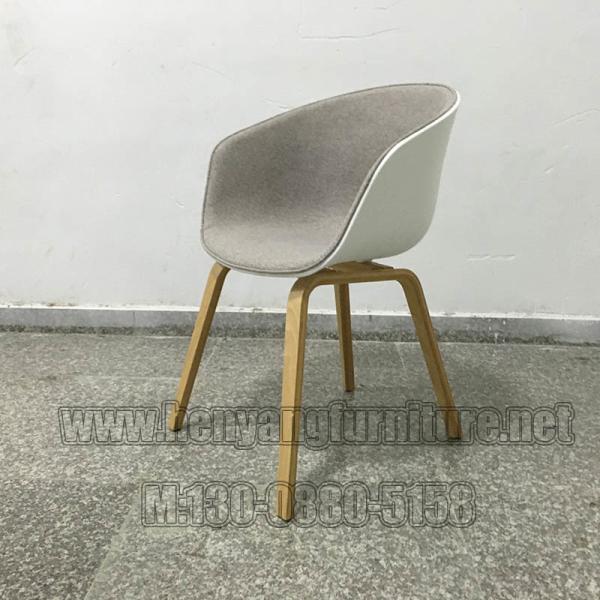 Hay about A Chair with fabric upholstery