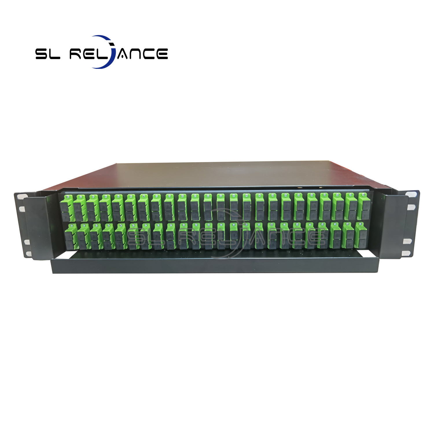 пульт временных соединительных кабелей SC APC шкафа 48port 96Core шкафа пульта временных соединительных кабелей волокна 2U ODF оптически