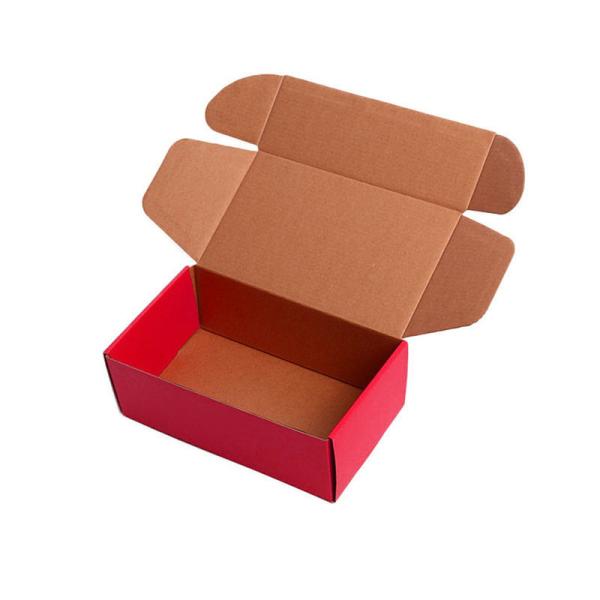 Collapsible Cardboard Shoe Box Shipping Box Custom Printing