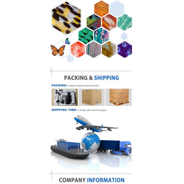 LED A11.1316-B 107BN Optical Student Microscope Binocular 40-1000x WF10x