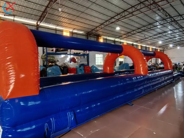 Commercial Inflatable Water Slide Inflatable Summer Slip Slides With Pool