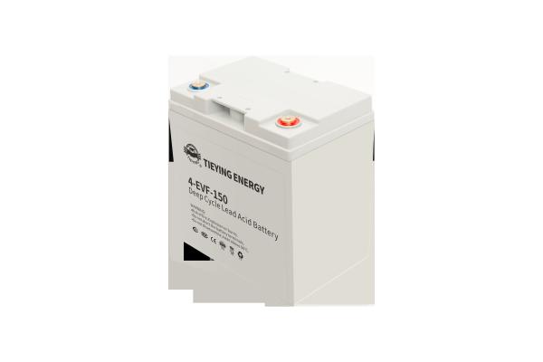 4-EVF-150Ah Batterie au plomb pour le nettoyage de chariot de golf Voiture de golf Voiture de golf