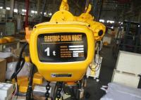 3 contator de Schneider da corrente de Ton Eletric Chain Hoist With FEC da fase 1