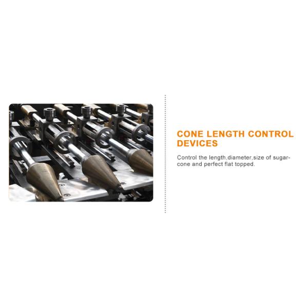 машина печенья вафли производственной линии конуса мороженого 1.5kw печь