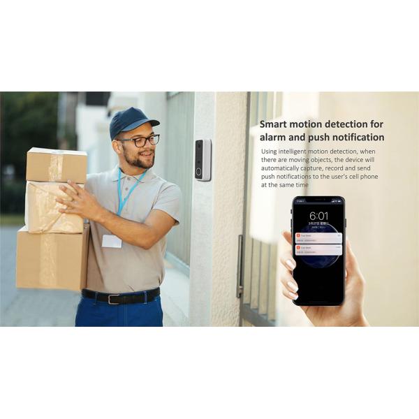 Smart Wireless Battery Doorbell Camera(E93GH22)