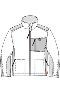 Куртка работы зимы людей breathable водостойкая, доказательство ветра Workwear холода