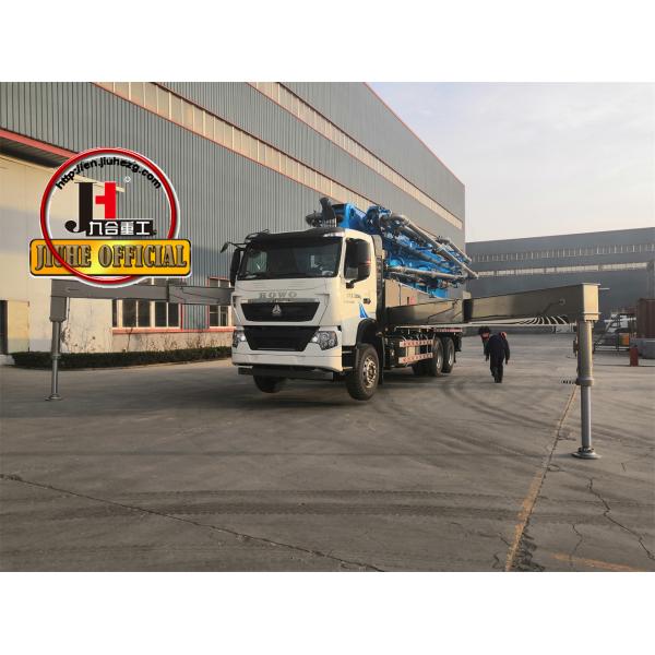 JIUHE Truck Concrete Pump 48X-6RZ 48 Meter Concrete Pump Truck Cement Pump Machine