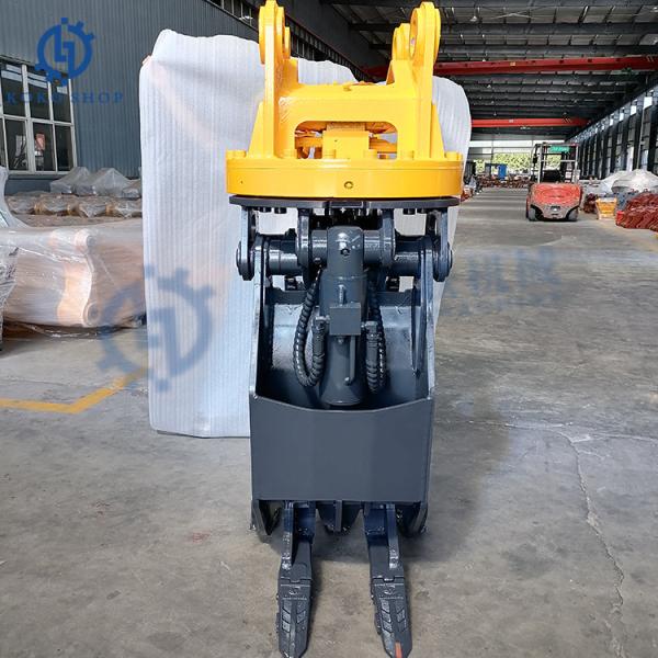 Kobelco 30-60Ton Heavy Excavator Spare Part 3+2 Hydraulic Rotary Wood Grapple For SK60-5 SK140 SK210-6E SK200 SK380XD-10